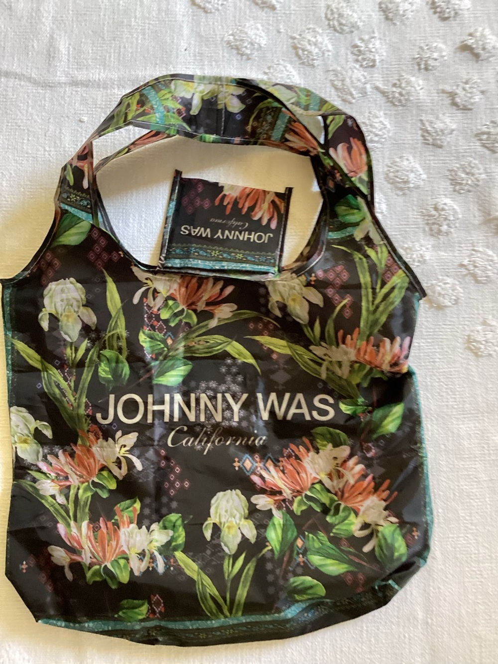 JOHNNY WAS Lightweight Nylon Tote Bag packable